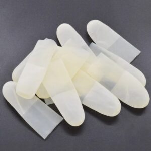 Bao ngón tay không đai màu trắng