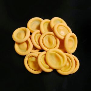 Bao ngón tay có đai màu vàng