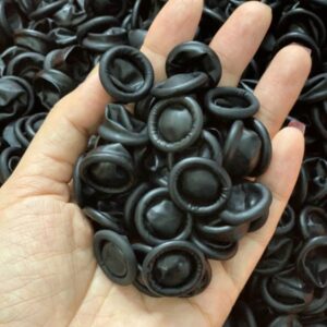 Bao ngón tay có đai màu đen